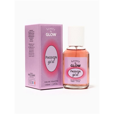 Туалетная вода женская Beauty&Glow Passion Girl, 60 мл
