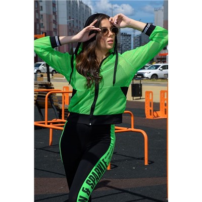 8135 зел Толстовка женская (42-48)