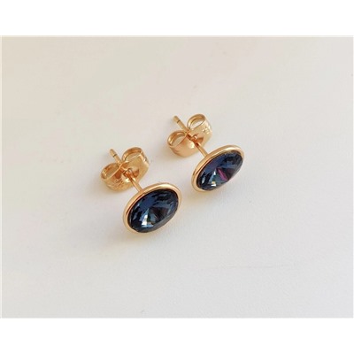 Серьги с кристаллами Swarovski