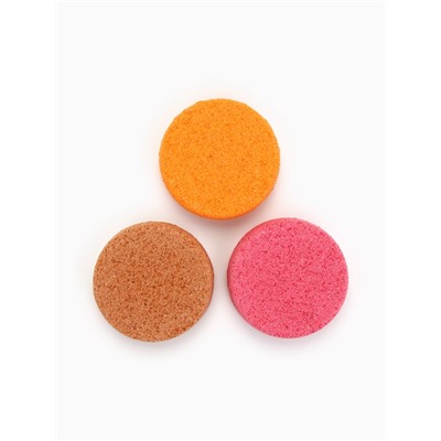 Бомбочки для ванны, аромат: глинтвейн, печенье и тыква, набор 3×100 г, Ural Lab