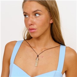 Подвеска на шнурке из натурального камня Цитрин, 1023, арт.218.210