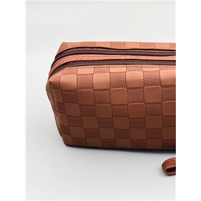 Sunflower Косметичка-пенал 2 отделения 5108, коричневый 23563