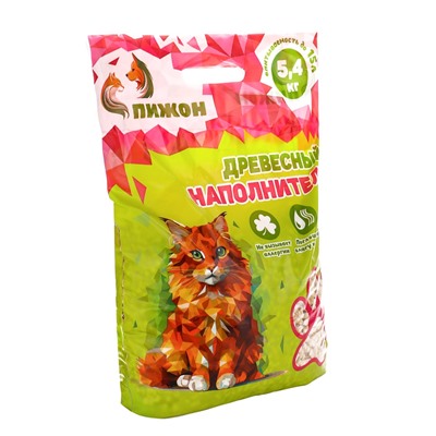 Наполнитель древесный «Пижон» 15 л