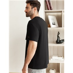 Свободная футболка  с авторским принтом