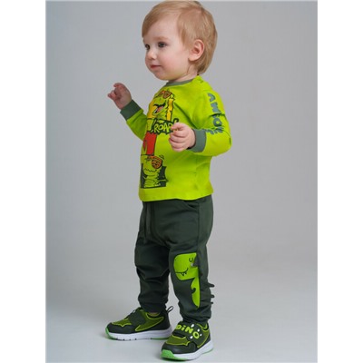Фуфайка детская трикотажная для мальчиков (футболка с длинными рукавами)
