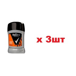 Rexona Дезодорант Стик 40мл MEN Workout Hi-Impact 3шт