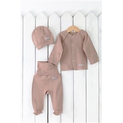 Комплект (Распашонка+Ползунки+Шапочка) BABY BOOM, 1029631