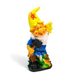 Садовая фигура из гипса «Гном-дровосек», 31×10×14 см