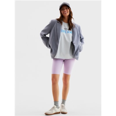 Велосипедки женские MINAKU, лавандовые, размер 42