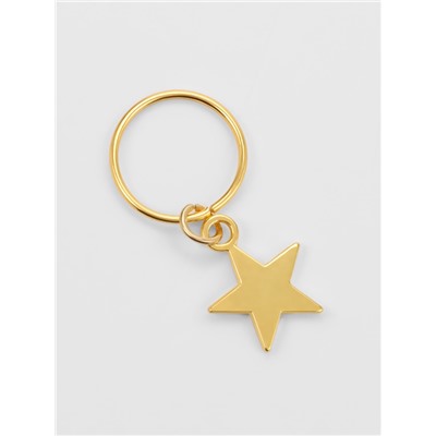 Пирсинг для волос «Звезда», 2.8×1.3 см, 10 шт., цвет золотистый