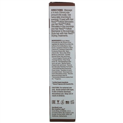 Petal Fresh, Hair ResQ, Follicle Maintainer, 2 fl oz (60 ml)