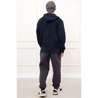 Мужская теплая толстовка на флисе Happyfox