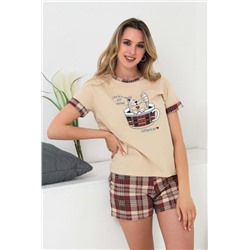 Пижама 21583 (Бежевый)