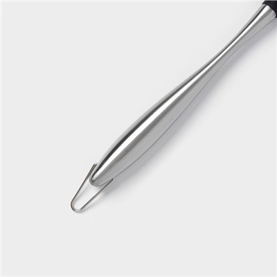 Кисть кулинарная Magistro Titan, 28 см, нержавеющая сталь