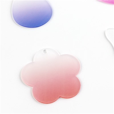 Большой набор для создания акриловых брелоков с наклейками