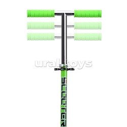 Самокат 2-х кол., зеленый, d 200 мм., PU, в коробке