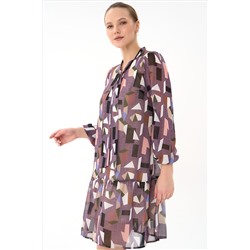 Платье Нежный акцент  – 2 (лиловый)