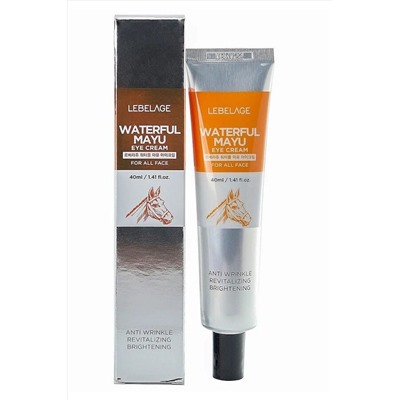 Lebelage Kрем для кожи вокруг глаз с лошадиным маслом / Waterful Mayu Eye Cream, 40 мл KRISTALLER, 1107360