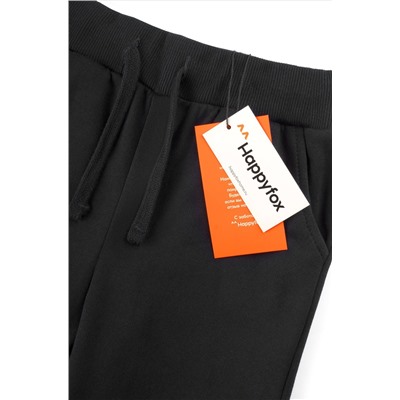 Детские брюки из футера с микроначесом Happyfox