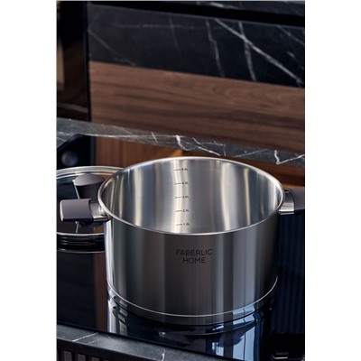 Кастрюля из нержавеющей стали 5,8 л Premium