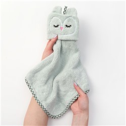 Кухонное полотенце «Доляна. Совушка», 30×30 см, микрофибра