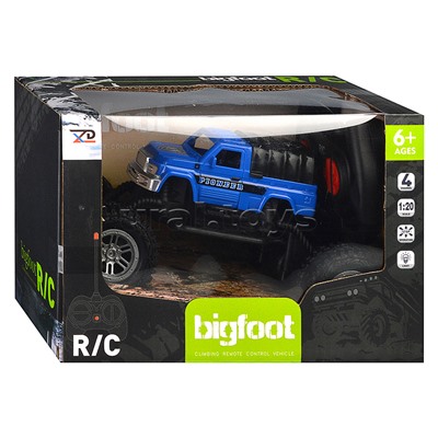 Машина "Bigfoot" р/у, 27 MHz, в коробке