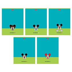 Тетрадь  40л клетка пластиковая обложка "Emogis" (091470) Хатбер