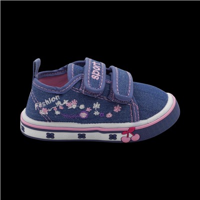 Кеды CV0810-1 голубые