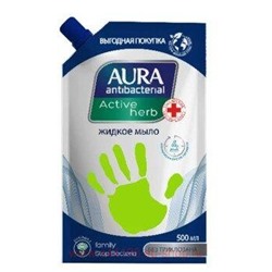 AURA Мыло жидкое с антибактериальным эффектом Ромашка 500 мл