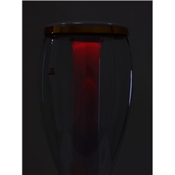 Башня пивная VaviloneDouble, колба 3 л, ёмкость для льда, подсветка, пластик, золотистая