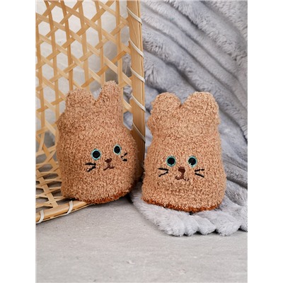 Носки женские флисовые р. 35-40 Лапки новогодний №3 / MNZ-16/3 /уп 12 /700654