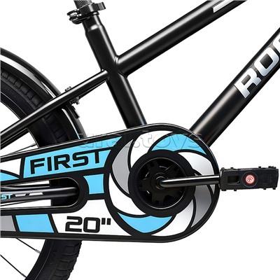 Велосипед 20" Rocket First, цвет черный