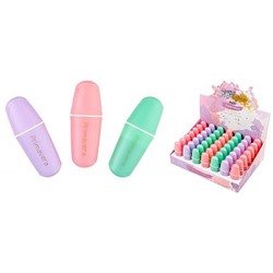 Текстовыделитель 1-5мм "Primavera Mini" 22-0183 (мятный,нежно-розовый,сиреневый) Отгрузка кратно 49 Bruno Visconti