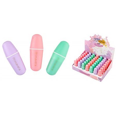 Текстовыделитель 1-5мм "Primavera Mini" 22-0183 (мятный,нежно-розовый,сиреневый) Отгрузка кратно 49 Bruno Visconti