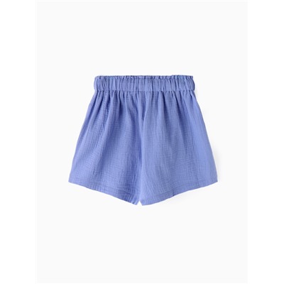 Шорты из муслина для девочек KAFTAN, рост 152 см, фиолетовые