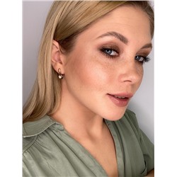 Кольцо из золочёного серебра с нат.эфиопским опалом и фианитами 925 пробы К-3767зрс1170216