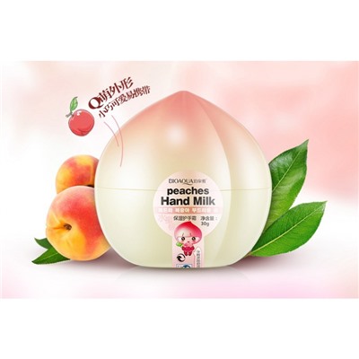 Крем для рук персик Bioaqua