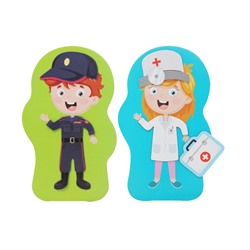 Магнитная игра «Одевашки. Профессии»