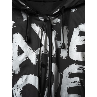 Плащ из полимерного материала для девочек (дождевик)