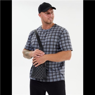 Футболка Титан (Индиго клетка)