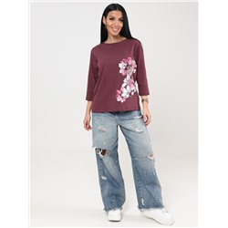 Мимулус - футболка лиловый