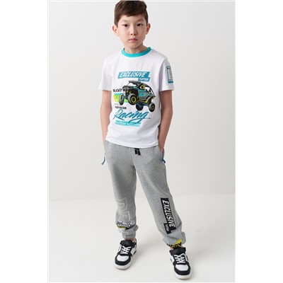 Брюки трикотажные для мальчиков PLAYTODAY, 1239679