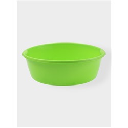 Таз хозяйственный круглый, 20 л, d=49 см, h=15 см, пластик, МИКС