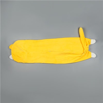 Мягкая игрушка без наполнителя «Кот», 110 см, цвет желтый