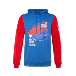 Худи President Спорт.Быстрее.Выше.Сильнее, размер М, цвет красный