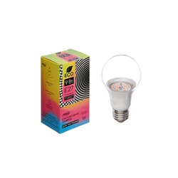 Фитолампа для растений Luazon Lighting, светодиодная, А60, E27, 9 Вт, IP44, 220 В, 270°, мультиспектральная