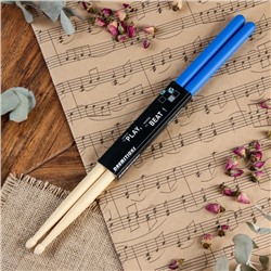 Барабанные палочки Music Life, 7 А, клен, синие