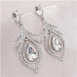 Серьги длинные на гвоздиках арт. 13 0408 (id 263854)