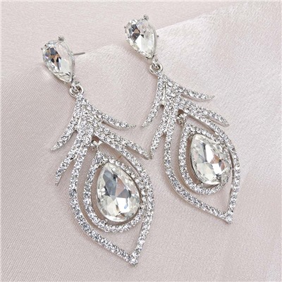 Серьги длинные на гвоздиках арт. 13 0408 (id 263854)