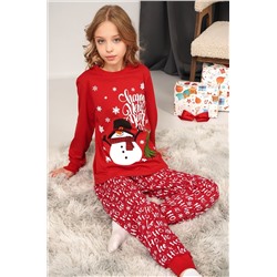 Детская новогодняя пижама Happyfox